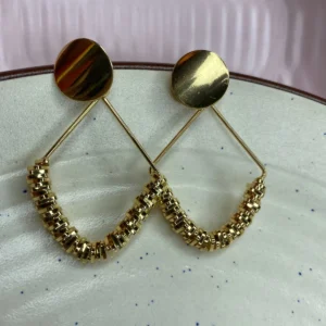 Geometric glister earrings