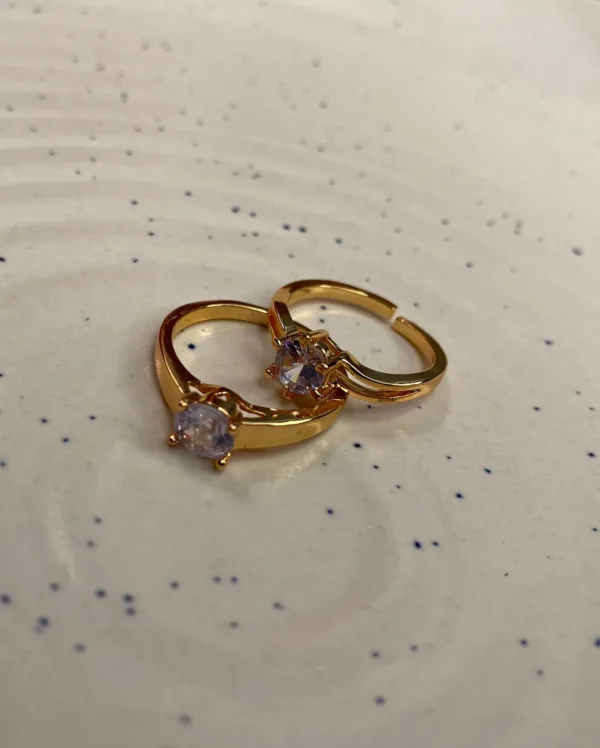 golden couple rings