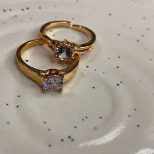 golden couple rings
