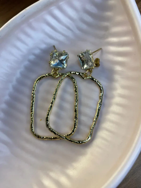 pearl dangler earrings